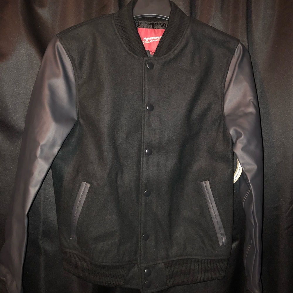 Arizona Men's Black Varsity Jacket